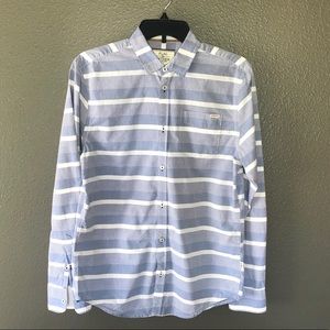 Flag & Anthem Striped Button Up